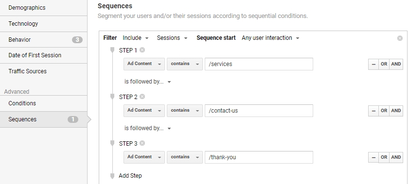 Sequences Audiences