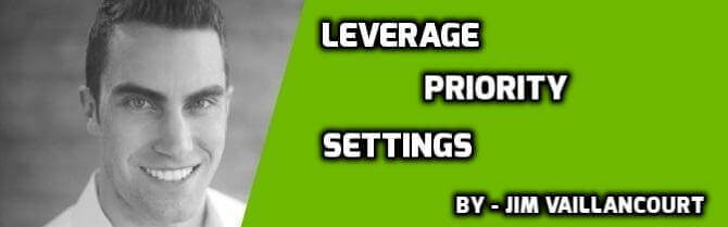 Leverage Priority Settings